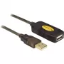 Cavo USB DeLOCK 30 m USB2.0 USB A nero