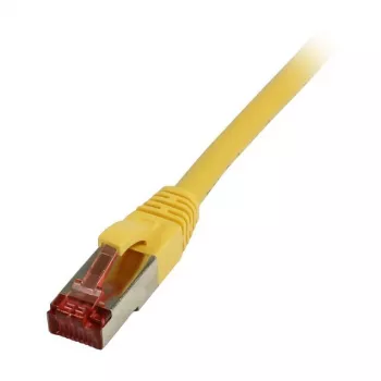 Cavo patch RJ45 - CAT6 250 MHz - 15 m giallo - S-STP (S/FTP) - TPE/LSZH (Superflex) - Synergy 21 -