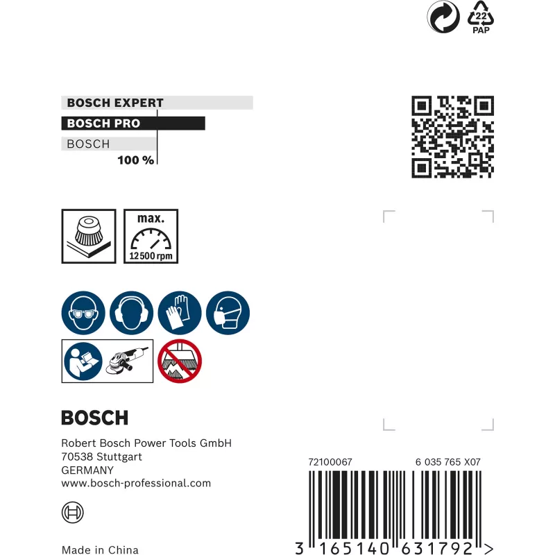 Spazzola a tazza Bosch 2 608 622 099
