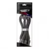 Cavo ModMesh 12V 2x6 a 3x 8 pin con guaina, CableMod StealthSense (nero), variante A