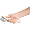 Spazzola ZOLUX 550004 — spazzola per gatti S, setole in acciaio, manico in plastica, 175 mm, rosa/bianca