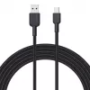 Cavo USB-A a USB-C Aukey CB-NAC1, 1 m, nylon intrecciato, USB PD 60 W, USB 2.0
