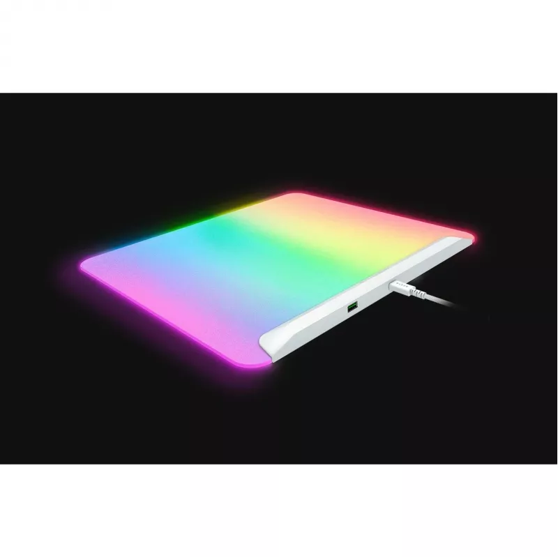 Razer Firefly V2 Pro - Tappetino per mouse - RGB completamente illuminato, gaming - bianco (RZ02-04920200-R3M1)