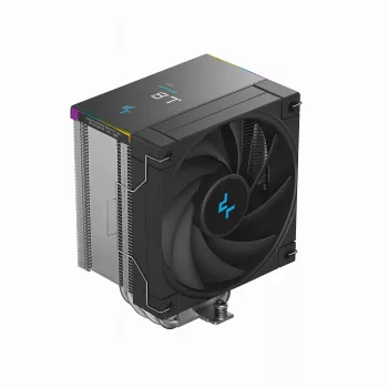 Dissipatore ad aria DeepCool AK500S Digital SE — ventola da 120 mm, supporta socket LGA1700/AM5/AM4 e Intel LGA115x/1200, nero