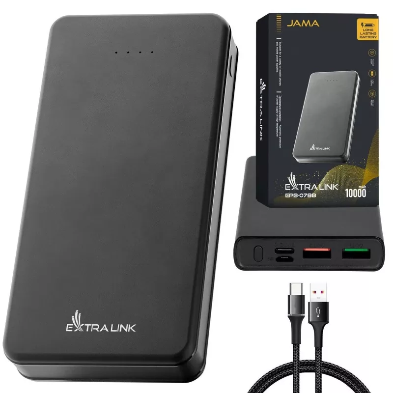 Powerbank portatile Extralink EPB-078B 10000mAh