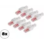 Connettore di rete ShiverPeaks 75011-8 Cat.6 connettore RJ45 senza attrezzi, 8P8C