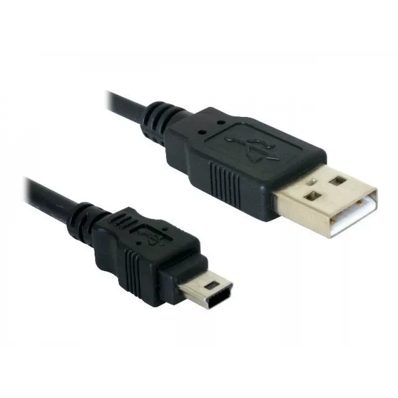 Cavo USB DeLOCK 82252 USB 2.0 1,5 m USB A Mini-USB B nero