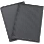 Piastra grill inferiore, rigata / liscia (antracite, per grill da contatto PG 4.3, PG 4.4)