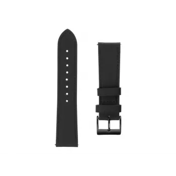 Cinturino in pelle per orologio FIXED FIXLST-22MM-BK – 22 mm cambio rapido, nero