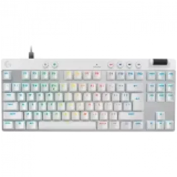 LOGITECH G PRO X TKL RAPID tastiera da gaming - BIANCO - US INT'L - USB - EMEA28i-935 - LINEAR