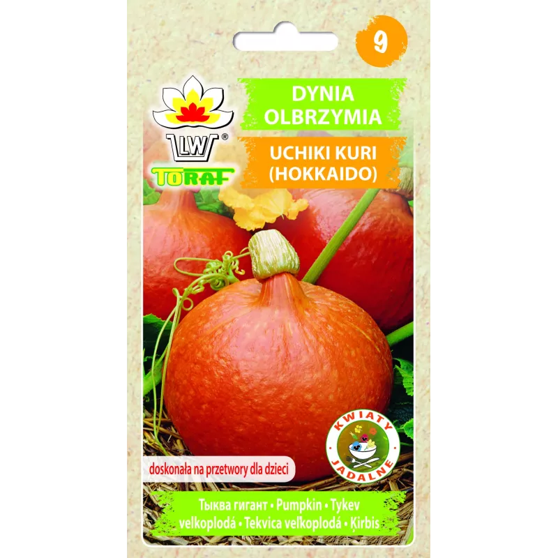 Semi di ortaggi zucca Uchiki Kuri Toraf, confezione da 5g