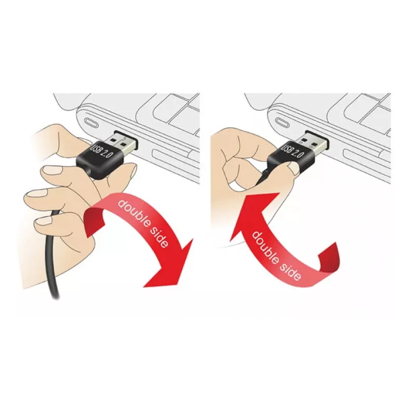 Cavo USB DeLOCK 3 m USB 2.0 A - B maschio/maschio