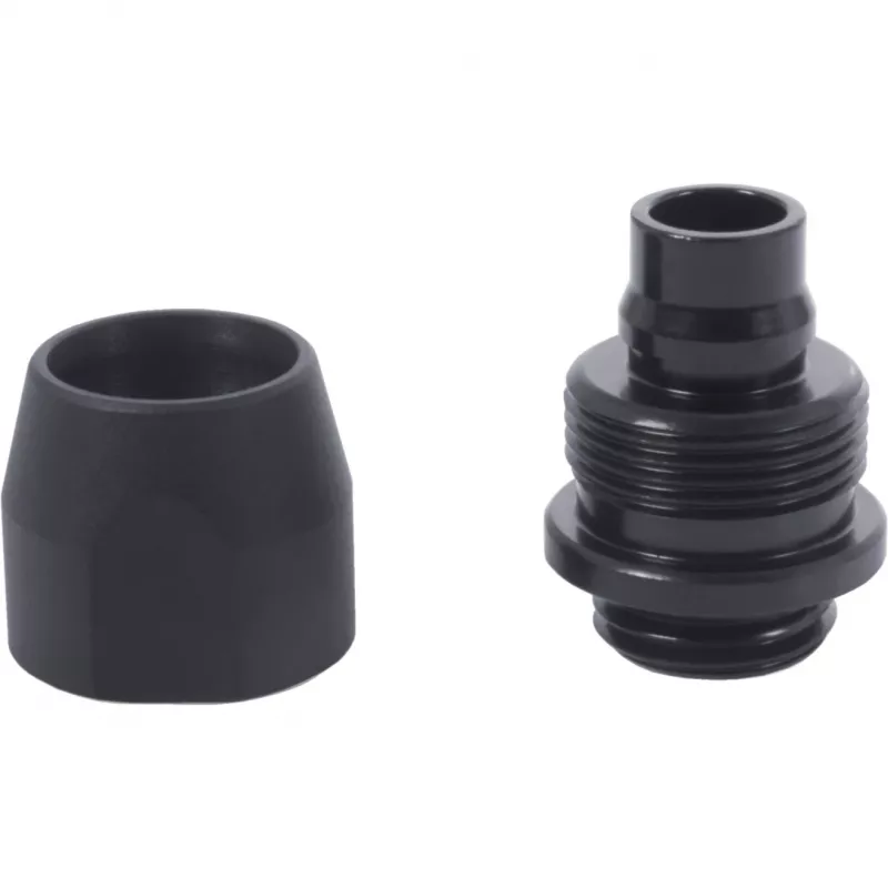 Raccordo Alphacool 17638 alluminio ottone nero 1,8 cm 2,4 cm