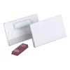 Durable targhetta portanome magnetica 40 x 75 mm