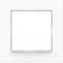 Placca per interruttore a parete JUNG AC 581 WW bianco, duroplasto, 84×84 mm