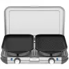 Fornello da campeggio con griglia portatile Campingaz 2213311, 2 zone, 5,4 kg, 490×350 mm, nero/grigio/argento