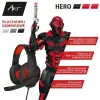 Cuffie gaming con microfono Art Hero USB