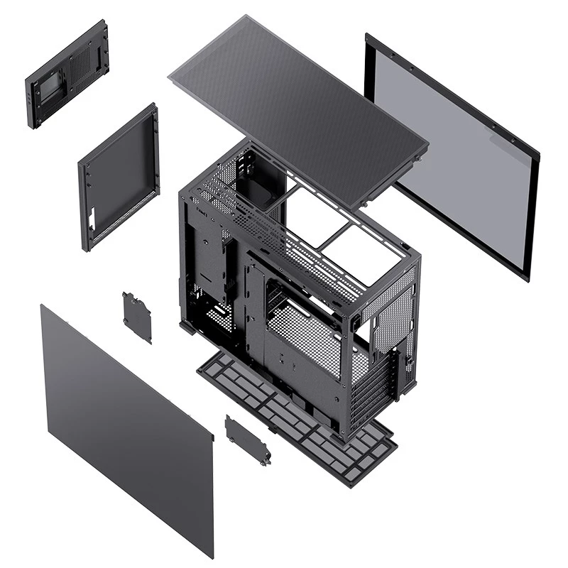 Case PC Jonsbo D41 MESH midi tower nero