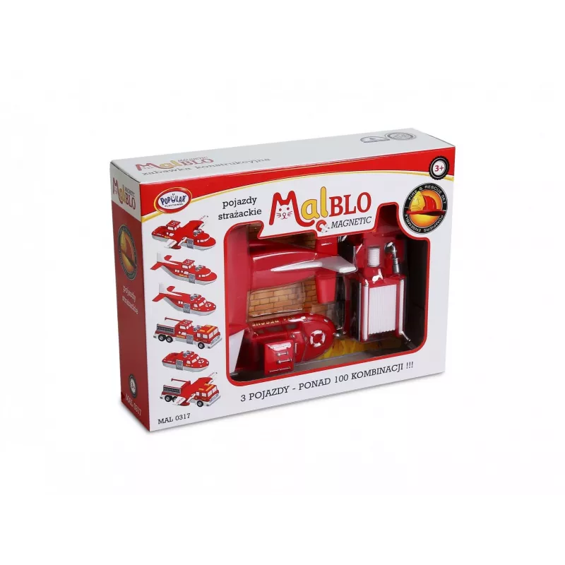 Set veicoli Popular Playthings Mix or Match Vehicles Fire and Rescue