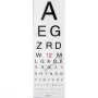 NeXtime orologio 3067 Eyesight, 75x25,4 cm, orologio da parete, bianco/nero