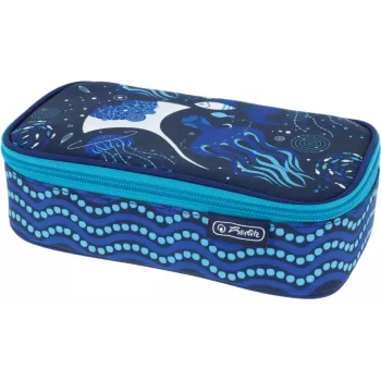 Astuccio portapenne herlitz beatBox motivo Deep Ocean, 22,5 x 12,0 cm