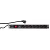 Protezione da sovratensione LogiLink PDU7C01 nero 7 uscite AC 230 V 2 m