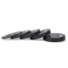 HMS Fitness BBR15 1 pz. disco per bilanciere olimpico rivestito in gomma