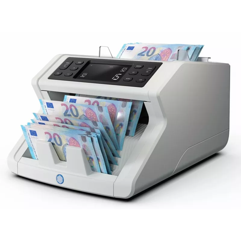 Contabanconote Safescan 2210 G2 bianco display LCD AC 220-240V