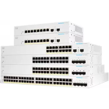 Cisco Business 220 Series CBS220-48P-4G - Switch - Smart - 48 x 10/100/1000 (PoE+) + 4 x Gigabit SFP (Uplink) - montaggio a rack - PoE+ (382 W)