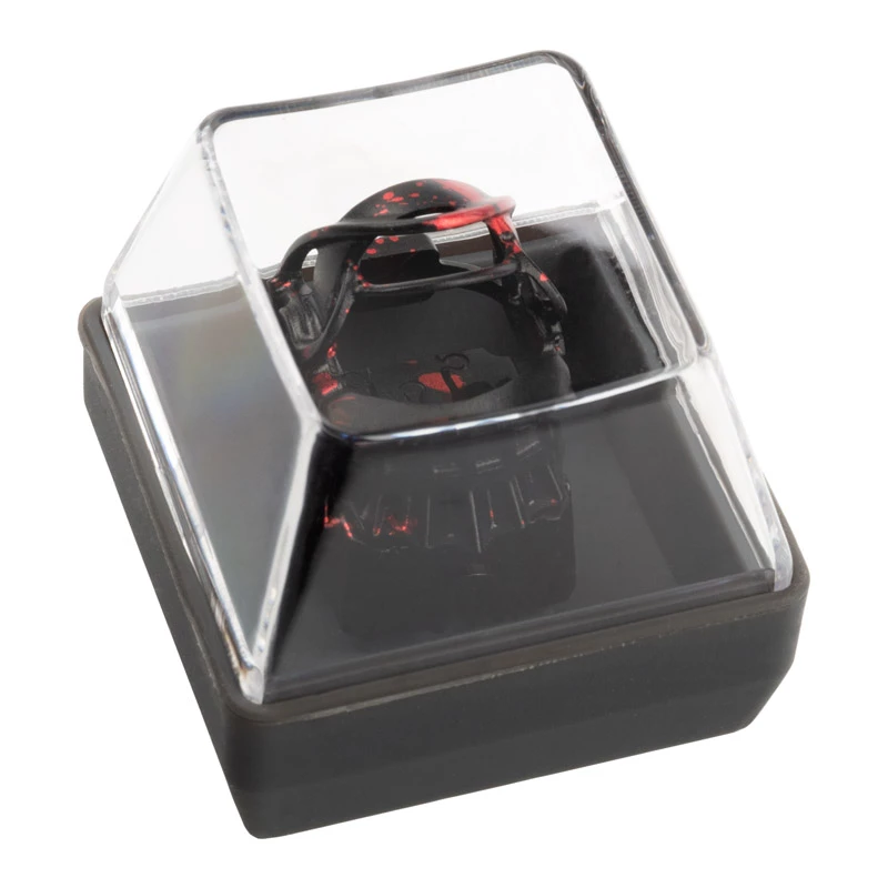 Keycap in alluminio ZOMOPLUS stained torture tool - nero/rosso