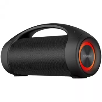 SVEN PS-370 2x20W; TWS; radio FM; AUX; supporto USB/schede SD; impermeabile (IPx5); illuminazione
