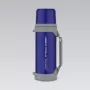 Termos Maestro MR-1631 1,5 l blu/grigio, mantenimento del calore 24 h, con coperchio, tazza e manico