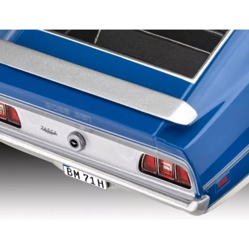 Modellino auto in plastica REVELL Ford Mustang Boss 351 kit in scala 1:25
