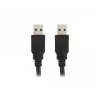 Cavo USB-A a USB-A LANBERG CA-USBA-30CU-0018-BK — USB 3.2 Gen 1 (5 Gbit/s), 1,8 m, nero