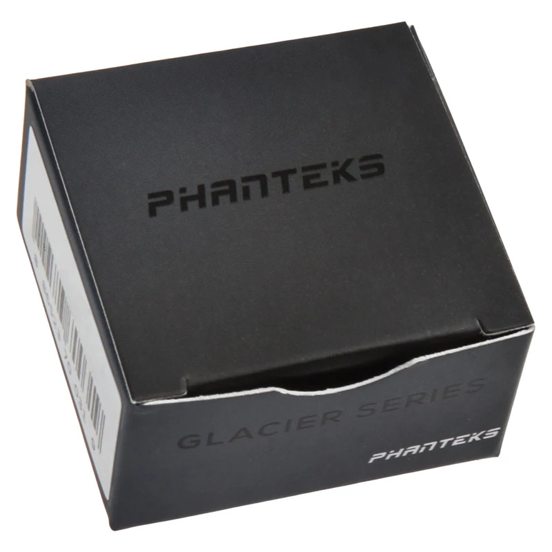 Adattatore per sistemi di raffreddamento a liquido PHANTEKS PH-RA_BK_MF – nero satinato, compatibile con componenti Phanteks Glacier