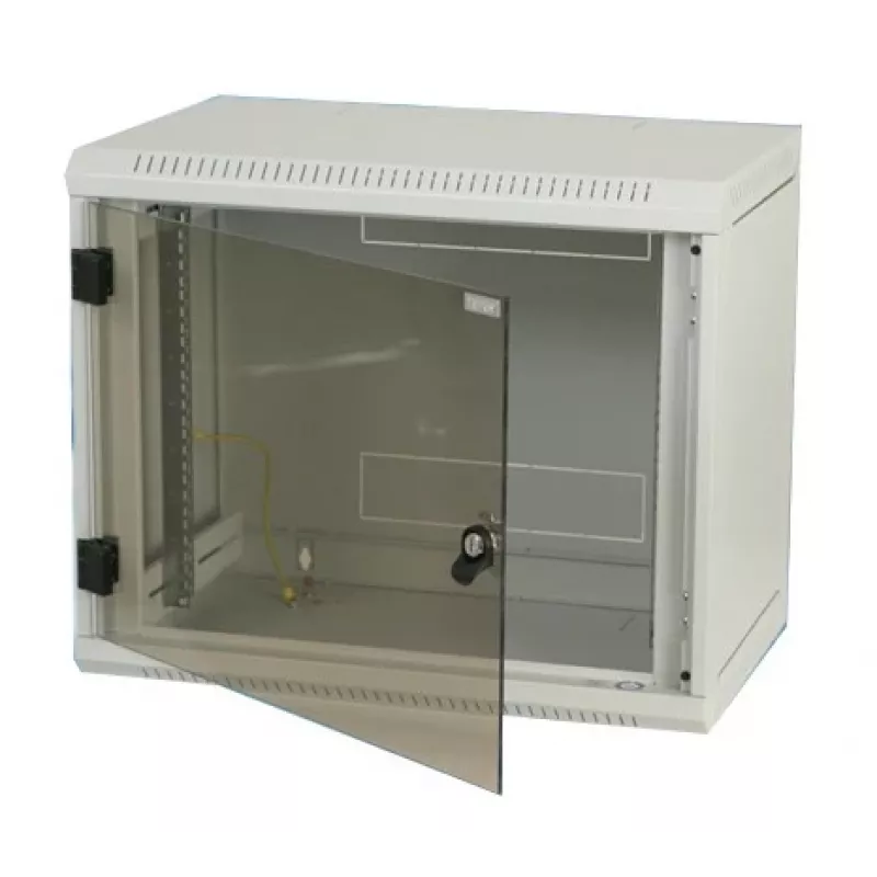 Armadio a parete Triton RBA-15-AS5-CAX-A1 15U/500 porta in vetro grigio