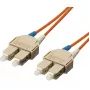Equip Cavo patch in fibra ottica SC/SC – OM1/OM2, 1,0 m, 62,5/125 µm