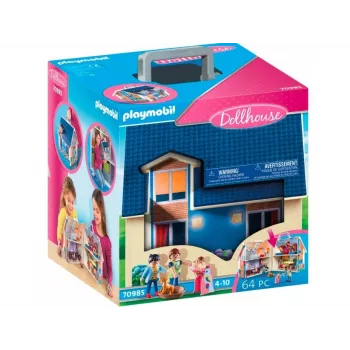 Set da costruzione PLAYMOBIL Casa delle bambole 70985 multicolore plastica