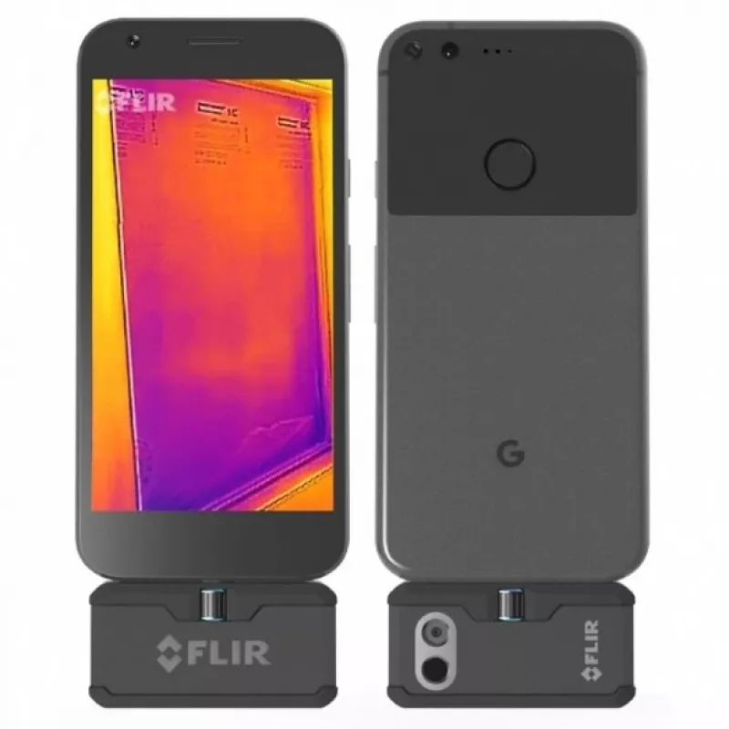 Termocamera FLIR ONE Pro Android USB-C — FLIR, modello FP3AC, 8,7 Hz, NETD 150 mK, 8–14 µm, fuoco fisso, USB-C