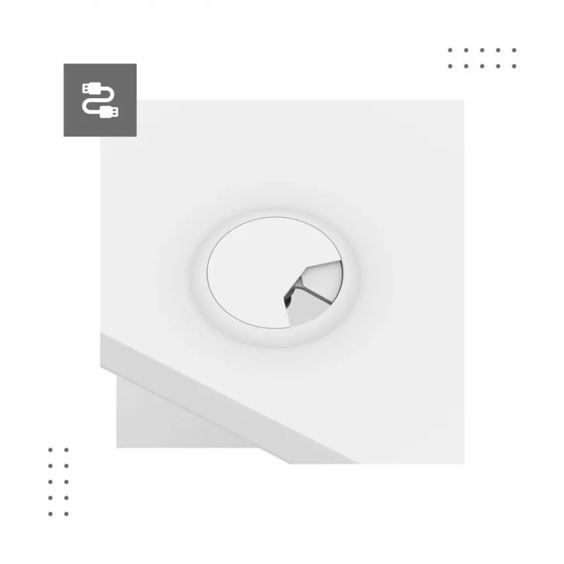 Scrivania elettrica MA-Leader 7.6 bianco