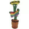 Giocattolo cactus danzante con sombrero Extralink Toys, cantante per bambini LED USB