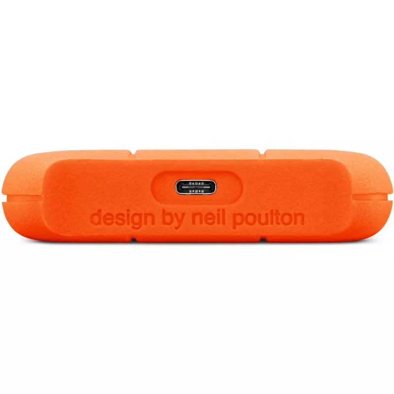 Rugged Mini 5 TB, disco rigido esterno (argento/arancione, Micro-USB-B 3.2 Gen 1 (5 Gbit/s))
