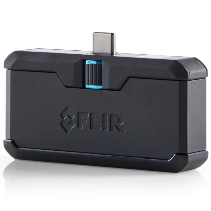 FLIR One Pro FP3IC termocamera per iPhone USB-C, 160x120 px, MSX, VividIR, fino a 400 °C, nera