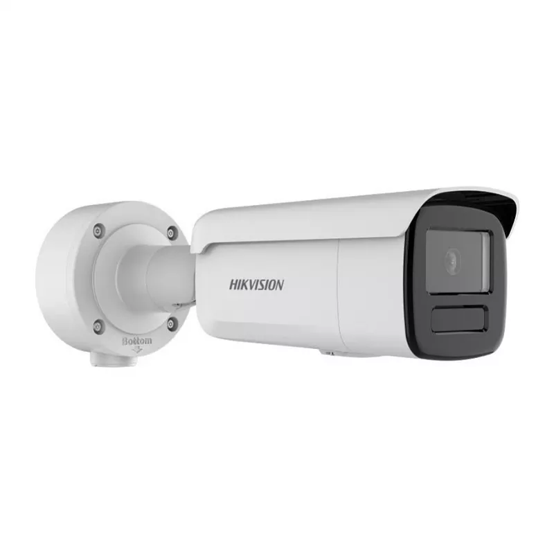 Telecamera IP bullet Hikvision DS-2CD3T86G2-4ISY 2,8 mm — formato turret per esterni 8MP SMART con IR e PoE