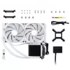 Raffreddamento a liquido ARGB - 280 mm bianco