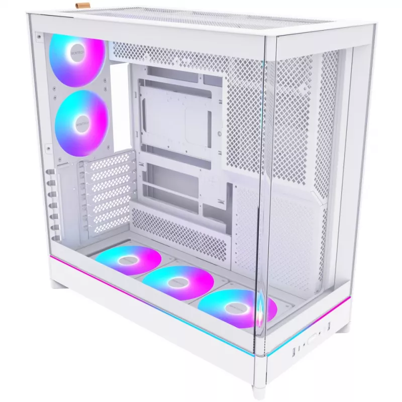 Case PC Montech HS02 PRO Midi Tower Bianco