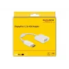 Adattatore DisplayPort 1.2 connettore maschio su VGA connettore femmina DeLOCK 61007