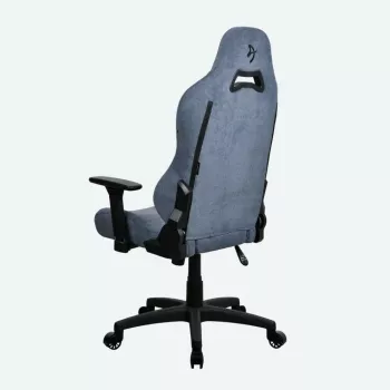 Sedia gaming Arozzi Torretta SoftFabric Blue — design ergonomico, regolabile in altezza e braccioli regolabili