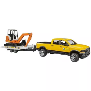 Car Dodge RAM 2500 Service con rimorchio
