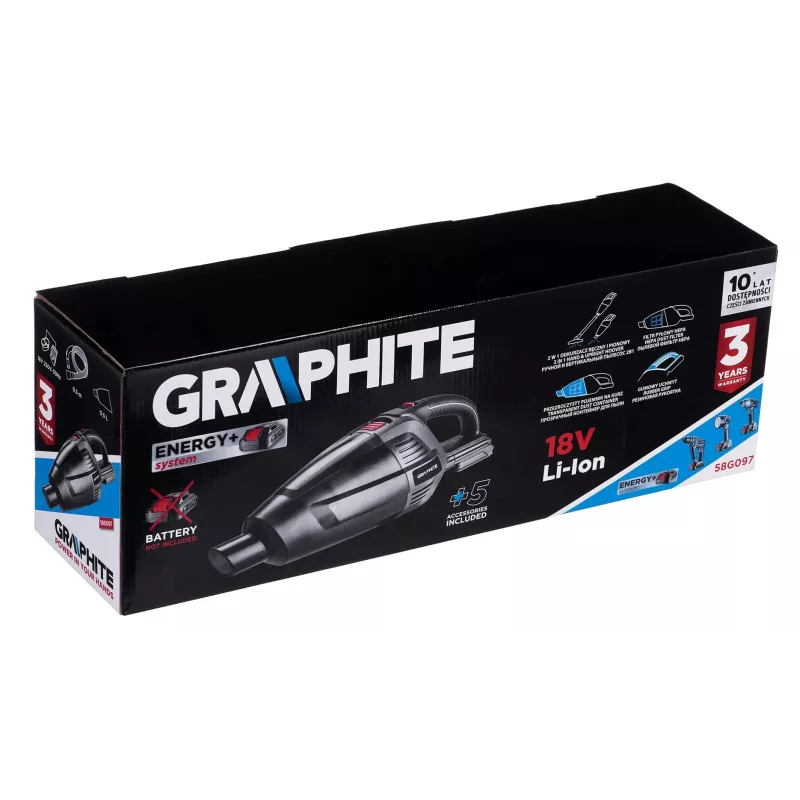 Aspirapolvere Graphite 58G097